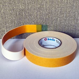 چسب دوطرفه فوم روکش خردلی