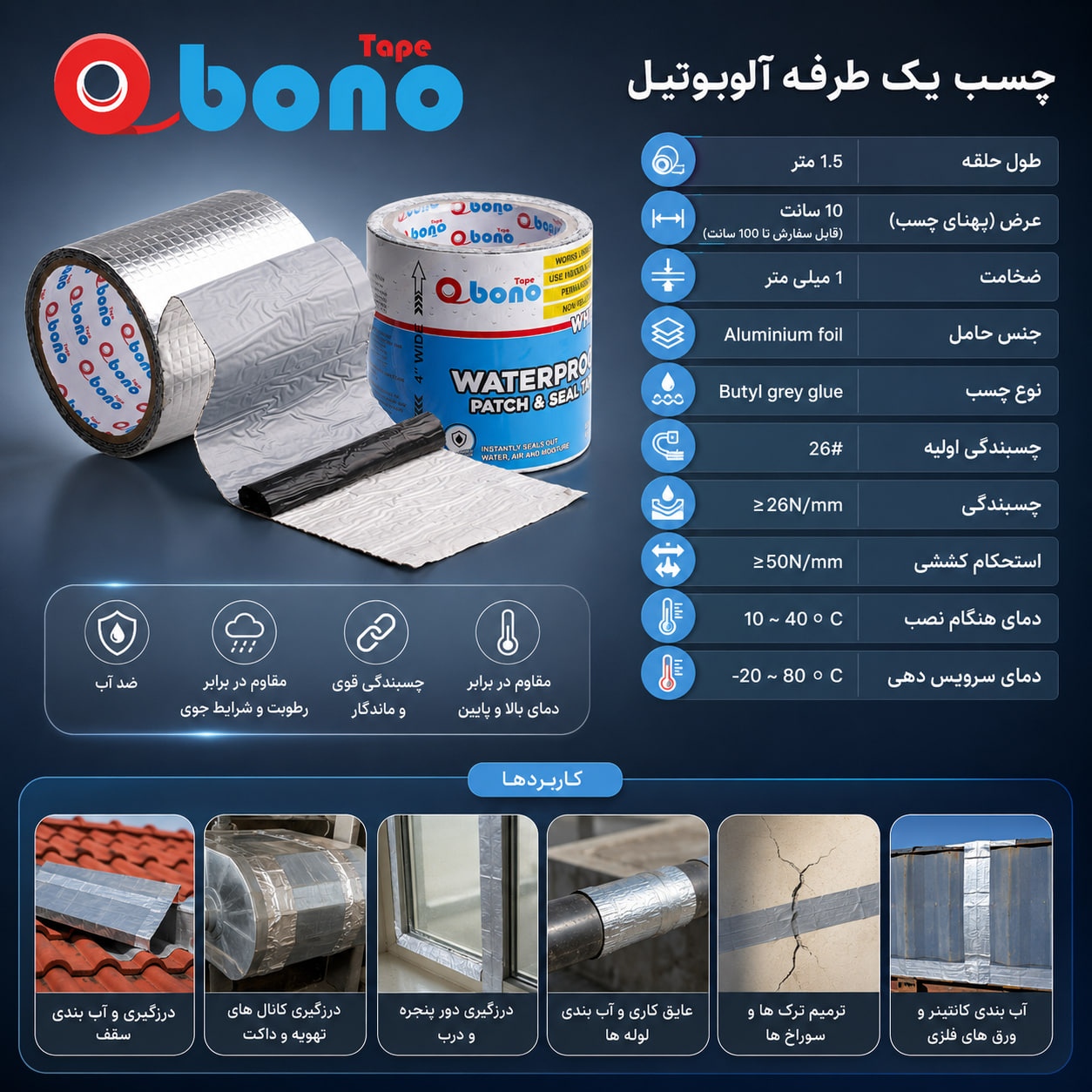 چسب نواری آلوبوتیل